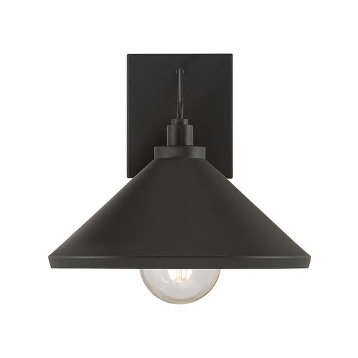 Millennium Lighting Vectra 1Lt 9" Outdoor Wall Sconce, Coated Black