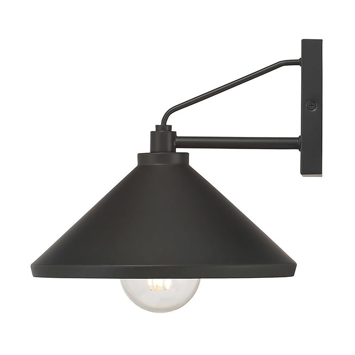 Millennium Lighting Vectra 1Lt 9" Outdoor Wall Sconce, Coated Black