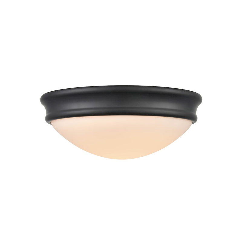 Millennium Flushmount Ceiling Light, Matte Black