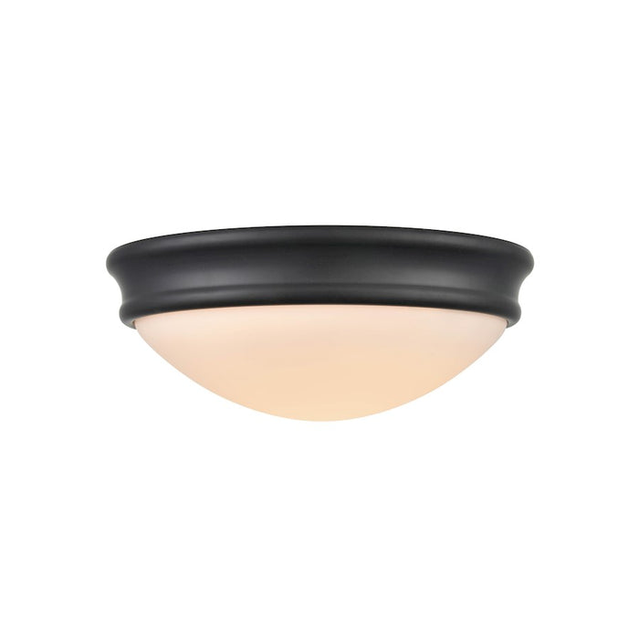Millennium Flushmount Ceiling Light, Matte Black