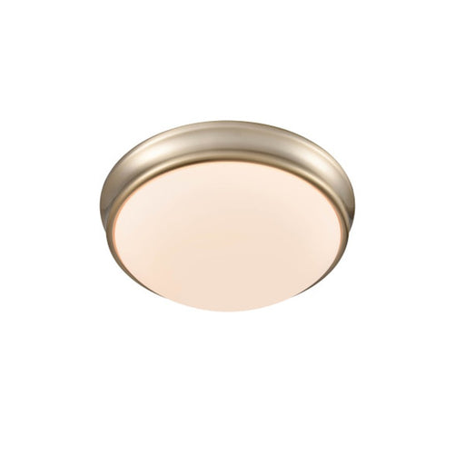 Millennium Lighting Flush Mount, Modern Gold/Etched White