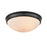 Millennium Flushmount Ceiling Light, Matte Black