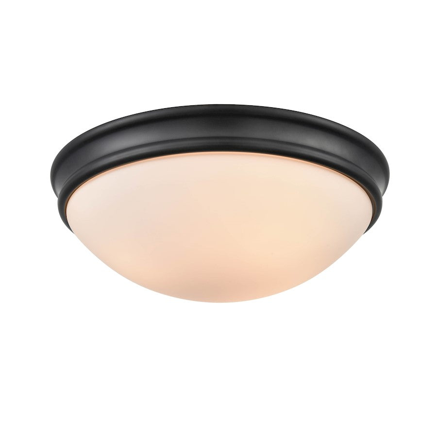 Millennium Flushmount Ceiling Light, Matte Black