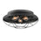 Millennium Lighting 3 Light Outdoor Flush Mount, Matte Black