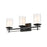 Millennium Lighting Sconce, Clear/ Etched White