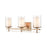 Millennium Lighting Sconce, Clear/ Etched White