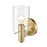 Millennium Lighting Apolla 1Lt Wall Sconce, Vintage Brass