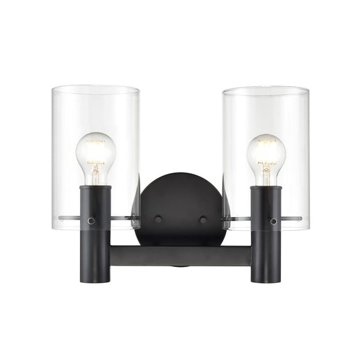 Millennium Lighting Apolla 2Lt Vanity, Black - 55102-MB