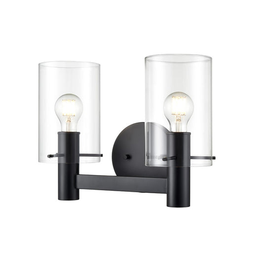 Millennium Lighting Apolla 2Lt Vanity, Black