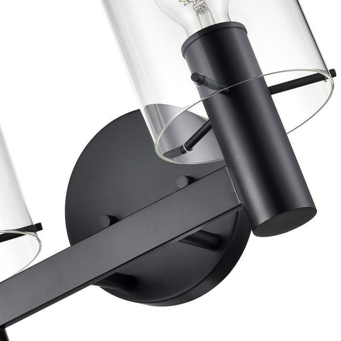 Millennium Lighting Apolla 2Lt Vanity, Black