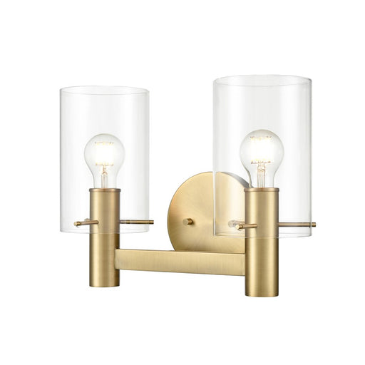 Millennium Lighting Apolla 2Lt Vanity, Vintage Brass