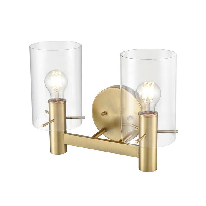 Millennium Lighting Apolla 2Lt Vanity, Vintage Brass