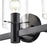 Millennium Lighting Apolla 3Lt Vanity, Black