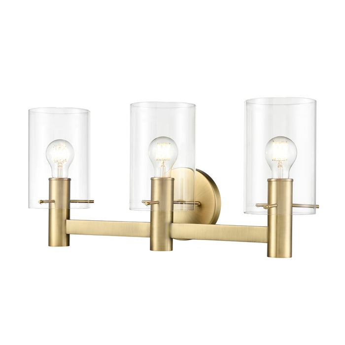 Millennium Lighting Apolla 3Lt Vanity, Vintage Brass