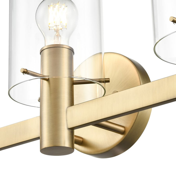 Millennium Lighting Apolla 3Lt Vanity, Vintage Brass