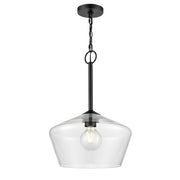 Millennium Lighting Morbelle 1Lt Pendant, Black - 55201-MB
