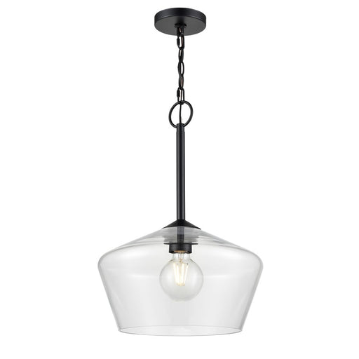 Millennium Lighting Morbelle 1Lt Pendant, Black - 55201-MB