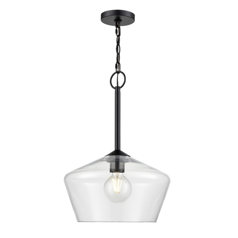 Millennium Lighting Morbelle 1Lt Pendant, Black