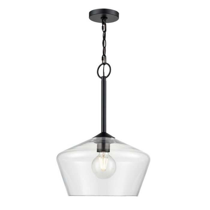 Millennium Lighting Morbelle 1Lt Pendant, Black