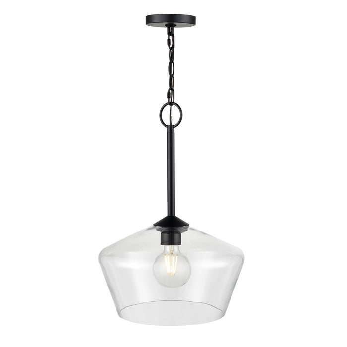Millennium Lighting Morbelle 1Lt Pendant, Black