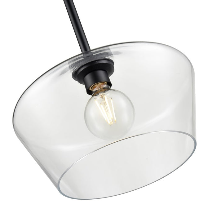 Millennium Lighting Morbelle 1Lt Pendant, Black