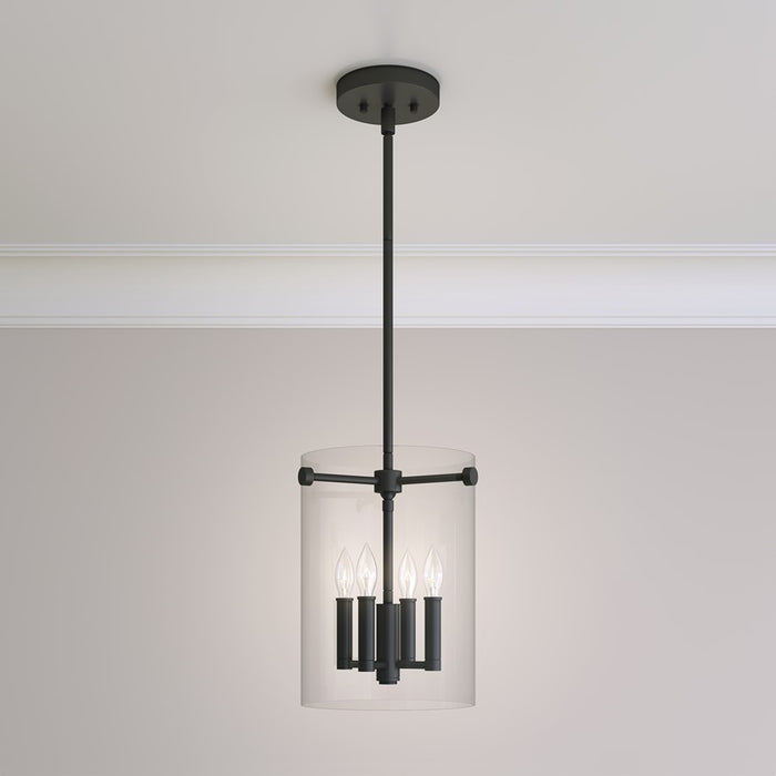 Millennium Lighting Vissi 4Lt 14" Pendant, Black