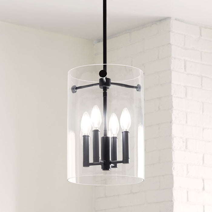 Millennium Lighting Vissi 4Lt 14" Pendant, Black