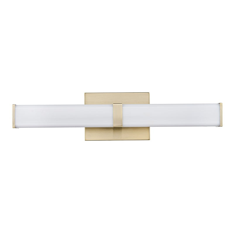 Millennium Lighting Tron 18" Bathroom Vanity LED Bath Bar, Gold/White