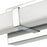 Millennium Tron 24" Bathroom Vanity LED Bath Bar, Chrome/White