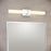 Millennium Tron 24" Bathroom Vanity LED Bath Bar, Chrome/White