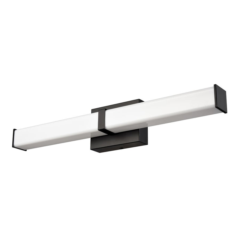 Millennium Lighting Tron 24" LED Vanity, Black/White