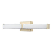 Millennium Lighting Tron 24" Bathroom Vanity LED Bath Bar, Gold/White - 60021-MG