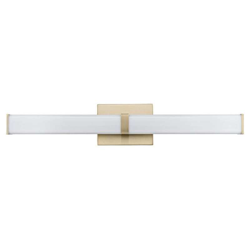 Millennium Lighting Tron 24" Bathroom Vanity LED Bath Bar, Gold/White
