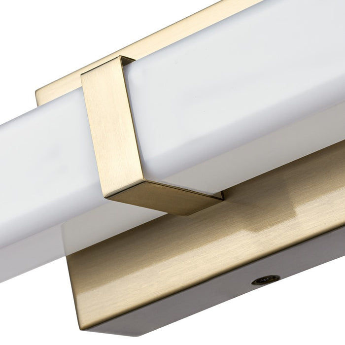 Millennium Lighting Tron 24" Bathroom Vanity LED Bath Bar, Gold/White