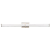 Millennium Lighting Tron 36" LED Vanity, Brushed Nickel/White - 60031-BN