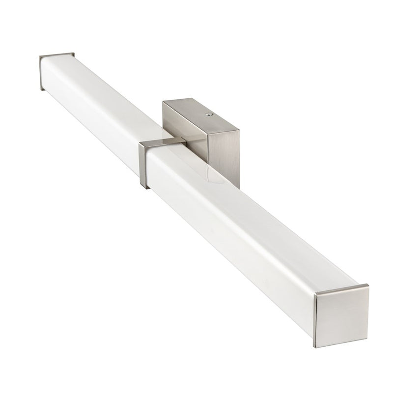 Millennium Lighting Tron 36" LED Vanity, Brushed Nickel/White