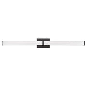 Millennium Lighting Tron 36" LED Vanity, Black/White - 60031-MB