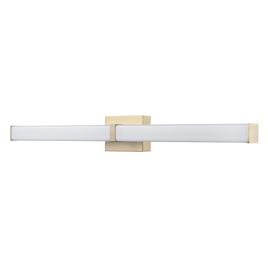 Millennium Lighting Tron 36" Bathroom Vanity LED Bath Bar, Gold/White - 60031-MG
