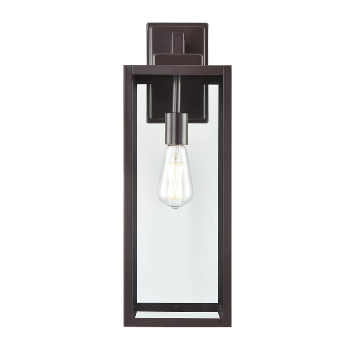 929 Lighting Atless 1Lt Outdoor Wall Lantern, Bronze/Clear - 60091-PBZ