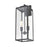 929 Lighting Atless 2Lt Outdoor Wall Lantern, Black/Clear