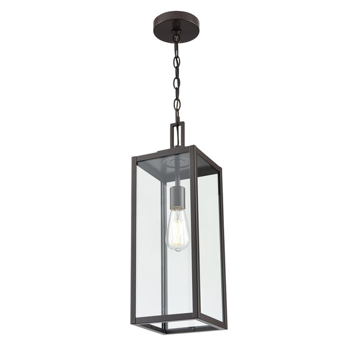 929 Lighting Atless 1Lt Outdoor Pendant, Bronze/Clear