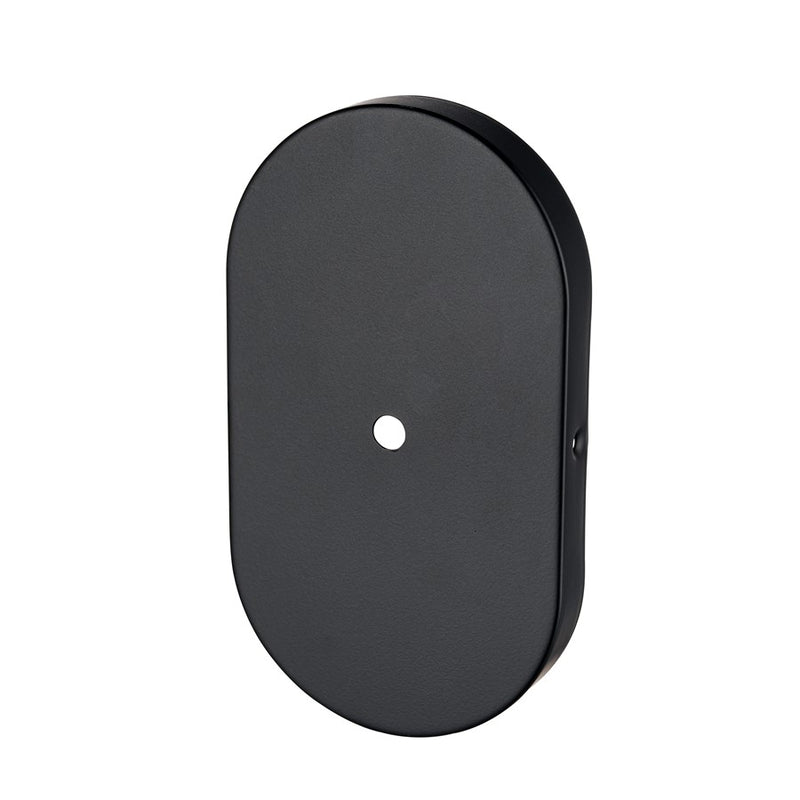 Millennium Knightsdale 9.25" High 1Lt Wall Sconce, Black/Clear