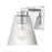 Millennium Riville 1Lt Wall Sconce, Chrome/Clear Striated - 63001-CH