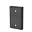 Millennium Houston 17" High 1Lt Outdoor Wall Lantern, Black/Clear
