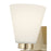 Millennium Strayhan 1Lt Wall Sconce, Gold/White Frosted