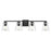 Millennium Lighting Strayhan 31" 4Lt Vanity, Matte Black/Clear