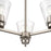 Millennium Lighting Strayhan 18" 3Lt Chandelier, Brushed Nickel/Clear