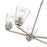 Millennium Lighting Strayhan 24" 5Lt Chandelier, Brushed Nickel/Clear
