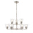 Millennium Lighting Strayhan 28.5" 9Lt Chandelier, Nickel/Clear