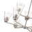 Millennium Lighting Strayhan 28.5" 9Lt Chandelier, Nickel/Clear
